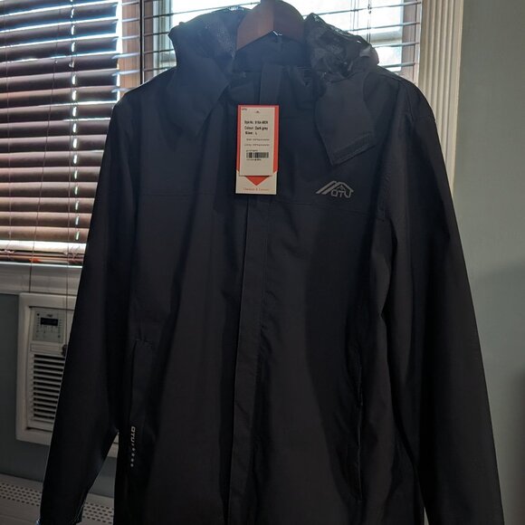 Lightweight Waterproof Removeable Hooded Rain Jacket - Picture 2 of 5